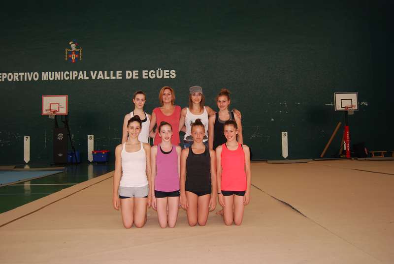 Nueve Gimnastas Navarras en el Campeonato de Espa&ntilde;a de A Coru&ntilde;a